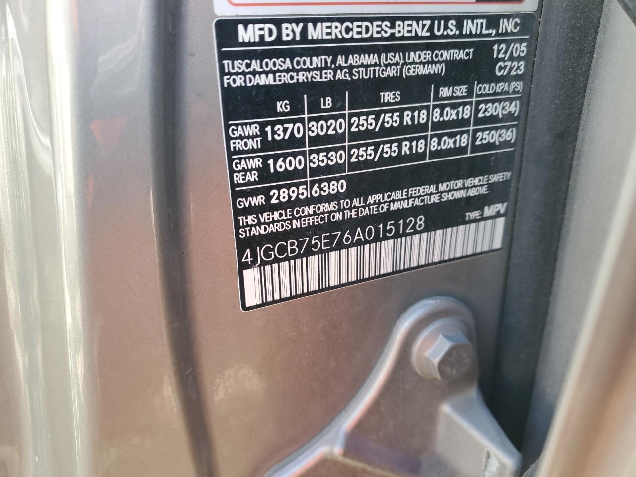 2006 Mercedes-Benz R-klasse - Image 15