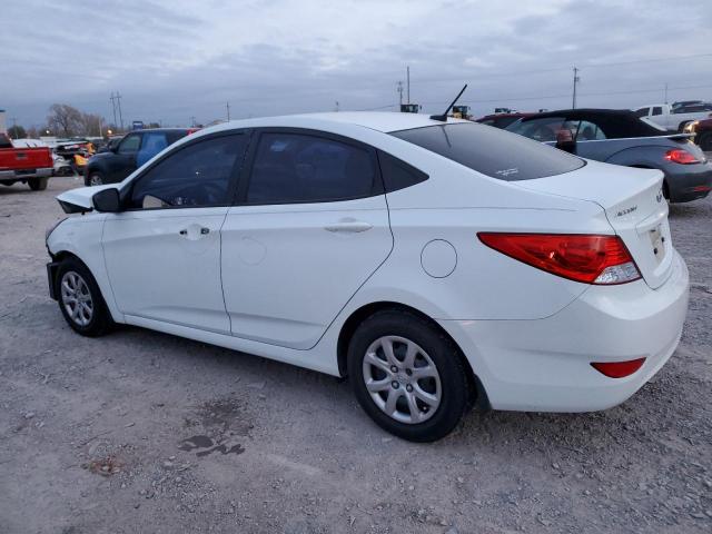  HYUNDAI ACCENT 2014 Білий