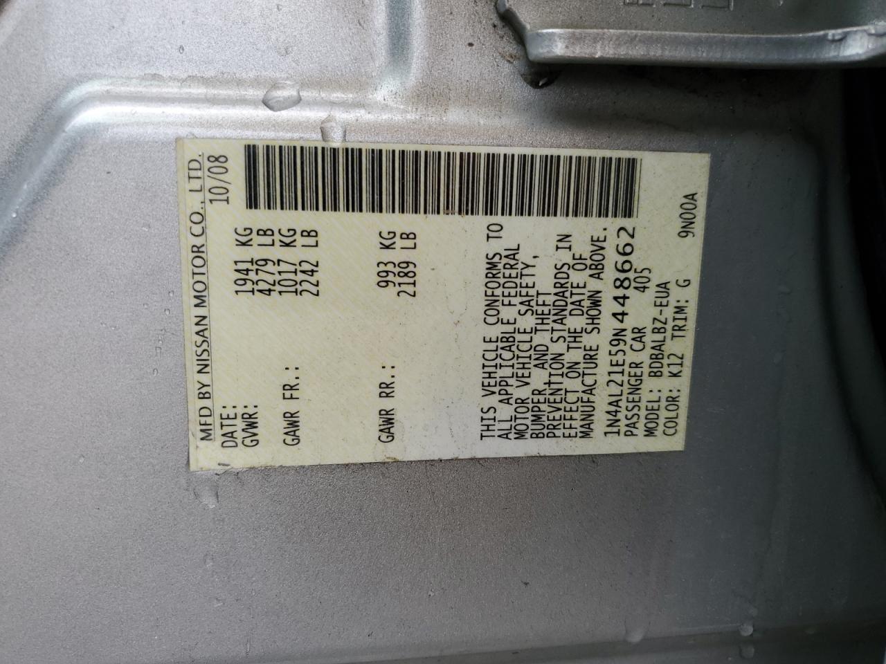 2009 Nissan Altima - Image 14