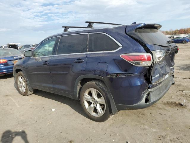  TOYOTA HIGHLANDER 2016 Синий