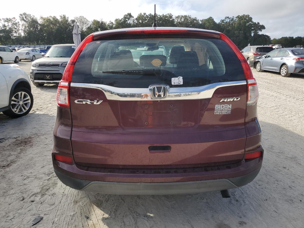 2015 Honda Cr-V Lx VIN: 5J6RM4H39FL042282 Lot: 79994524