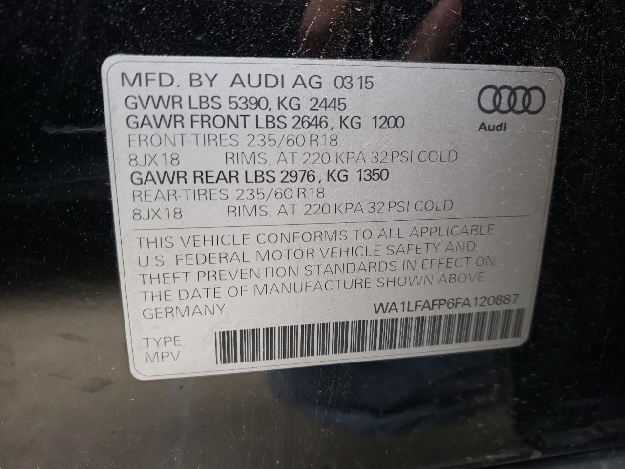 2015 Audi Q5 - Image 14