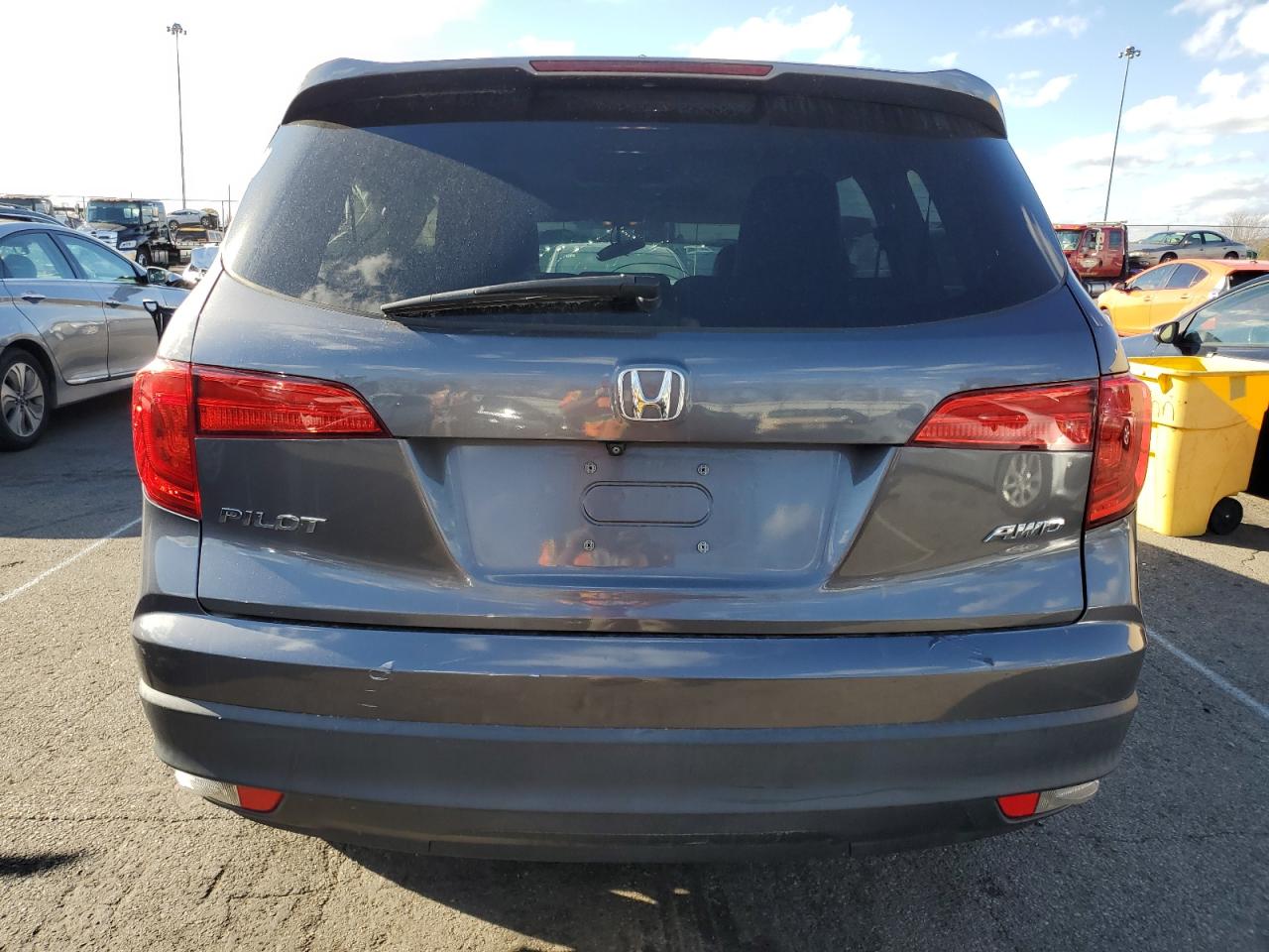 2016 Honda Pilot Exl VIN: 5FNYF6H84GB075309 Lot: 84724965