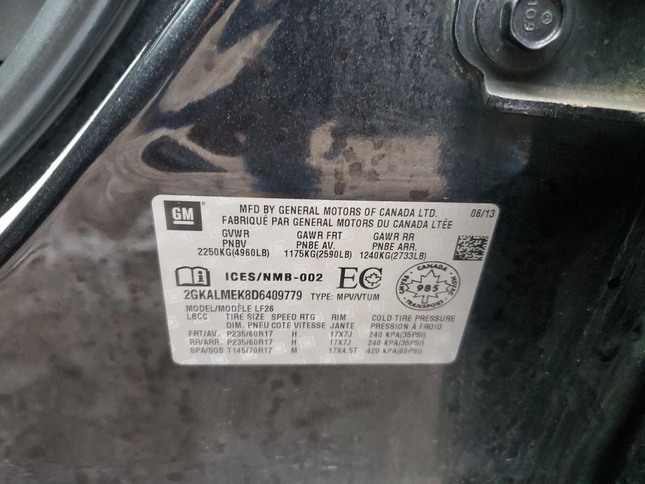 2013 GMC Terrain - Image 13