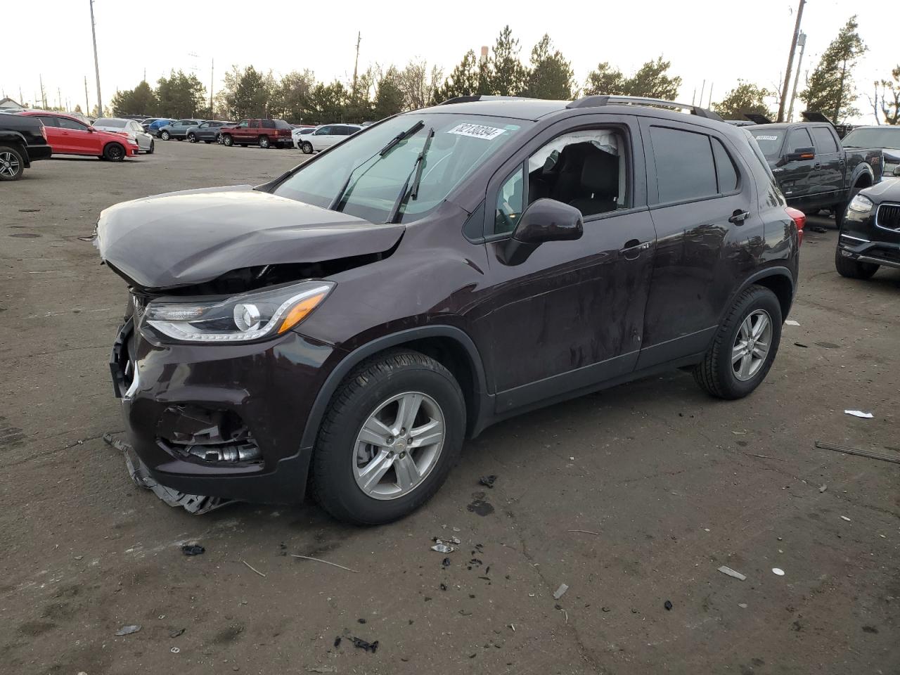 VIN KL7CJPSM8NB567858 2022 CHEVROLET TRAX no.1