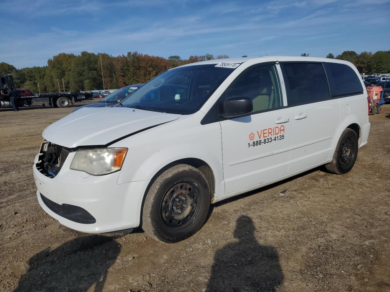 VIN 2C4RDGBG8ER349032 2014 DODGE CARAVAN no.1