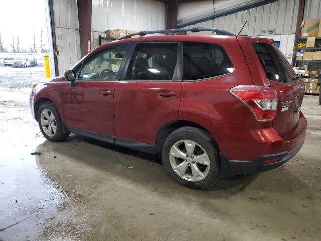  SUBARU FORESTER 2014 Червоний