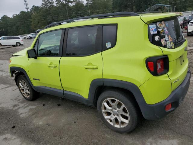  JEEP RENEGADE 2017 Зеленый