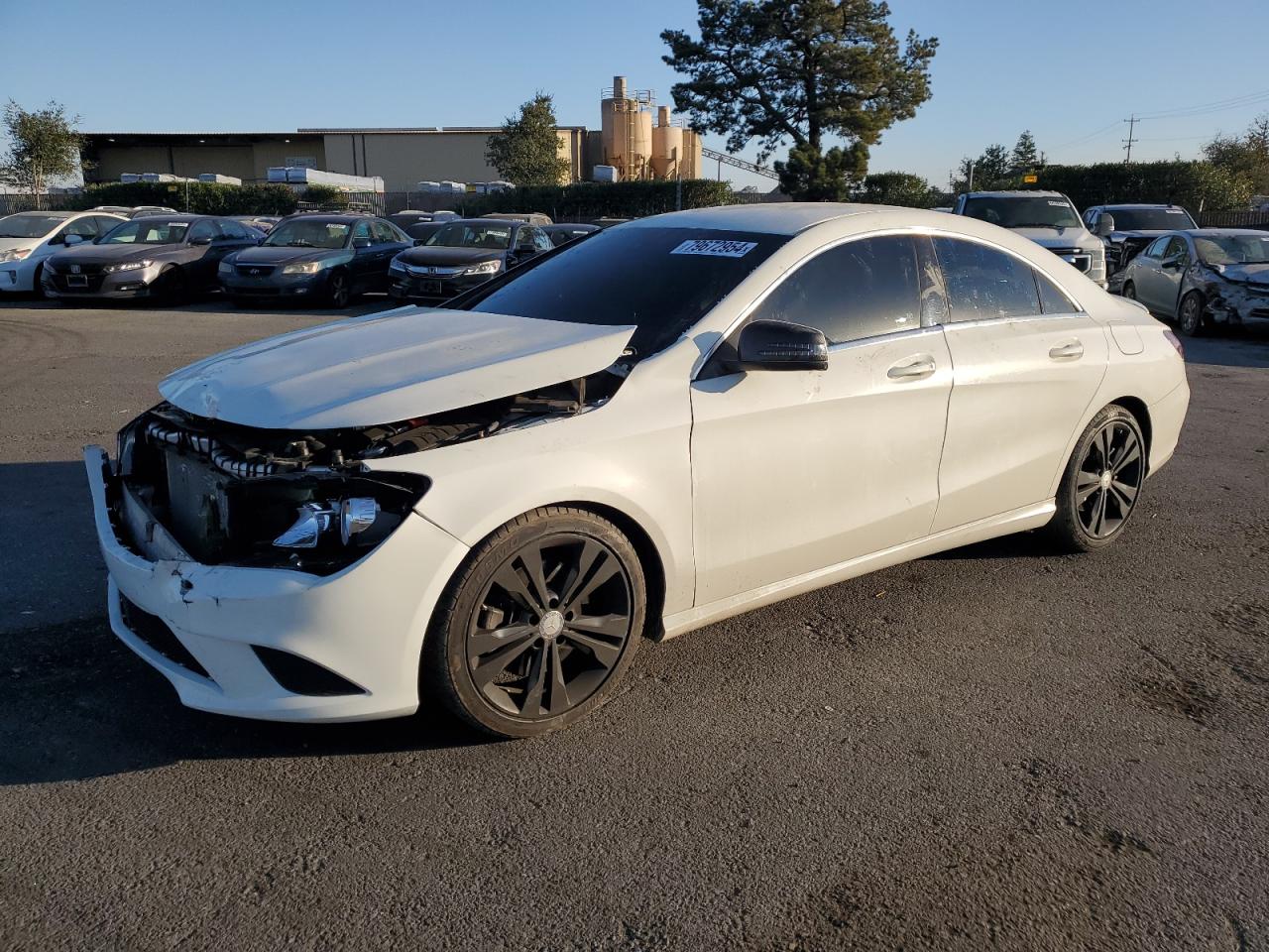 VIN WDDSJ4EBXFN267171 2015 MERCEDES-BENZ CLA-CLASS no.1