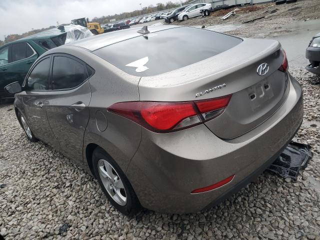  HYUNDAI ELANTRA 2015 tan