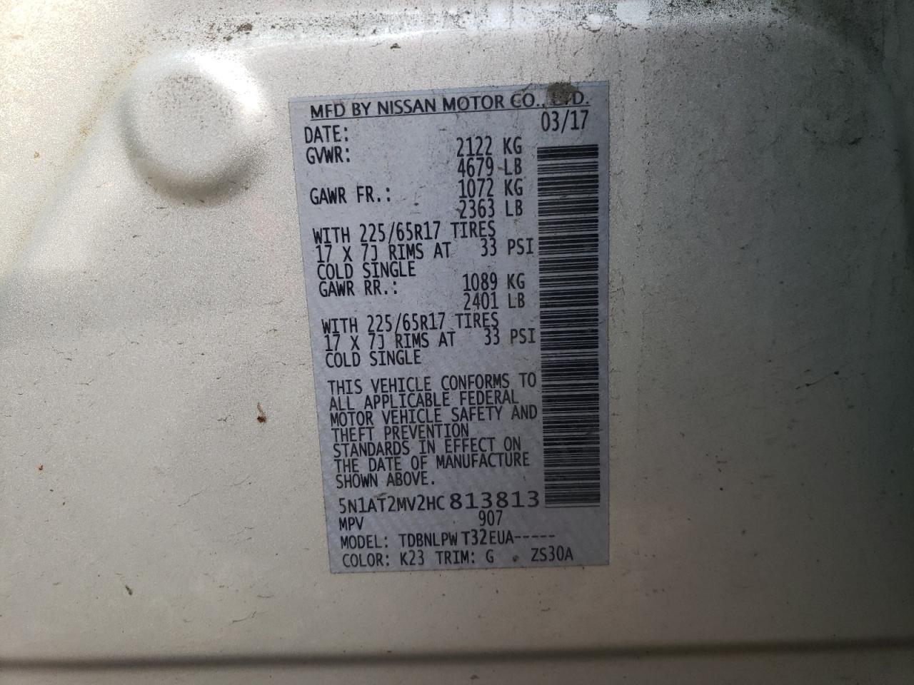 2017 Nissan Rogue - Image 15