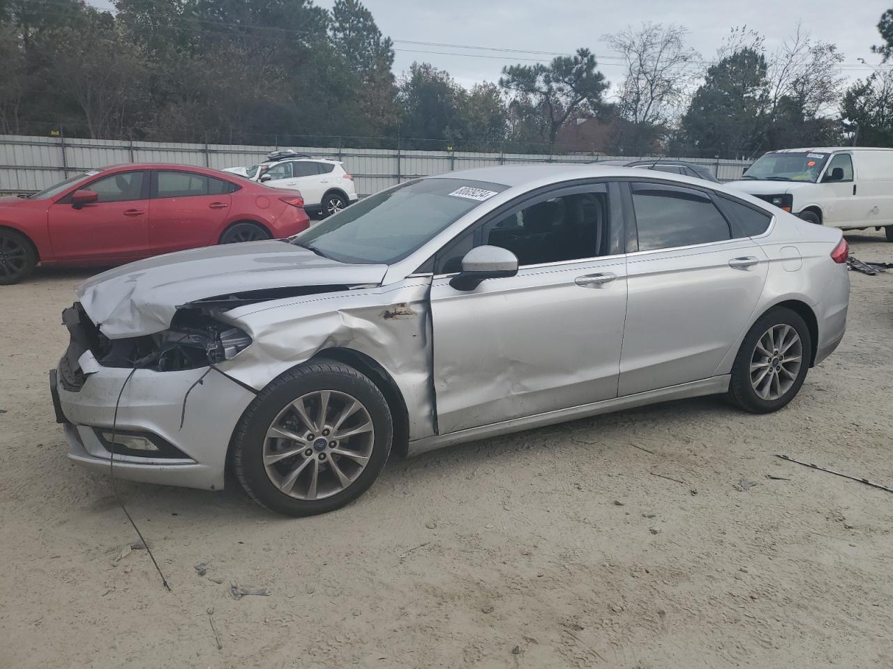 2017 Ford Fusion Se VIN: 3FA6P0HD6HR310006 Lot: 80609234