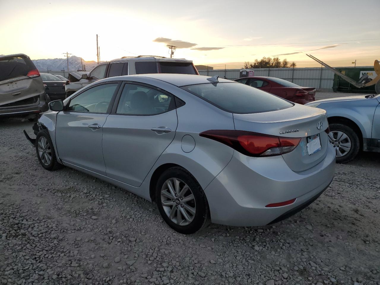 VIN KMHDH4AE2EU170089 2014 HYUNDAI ELANTRA no.2