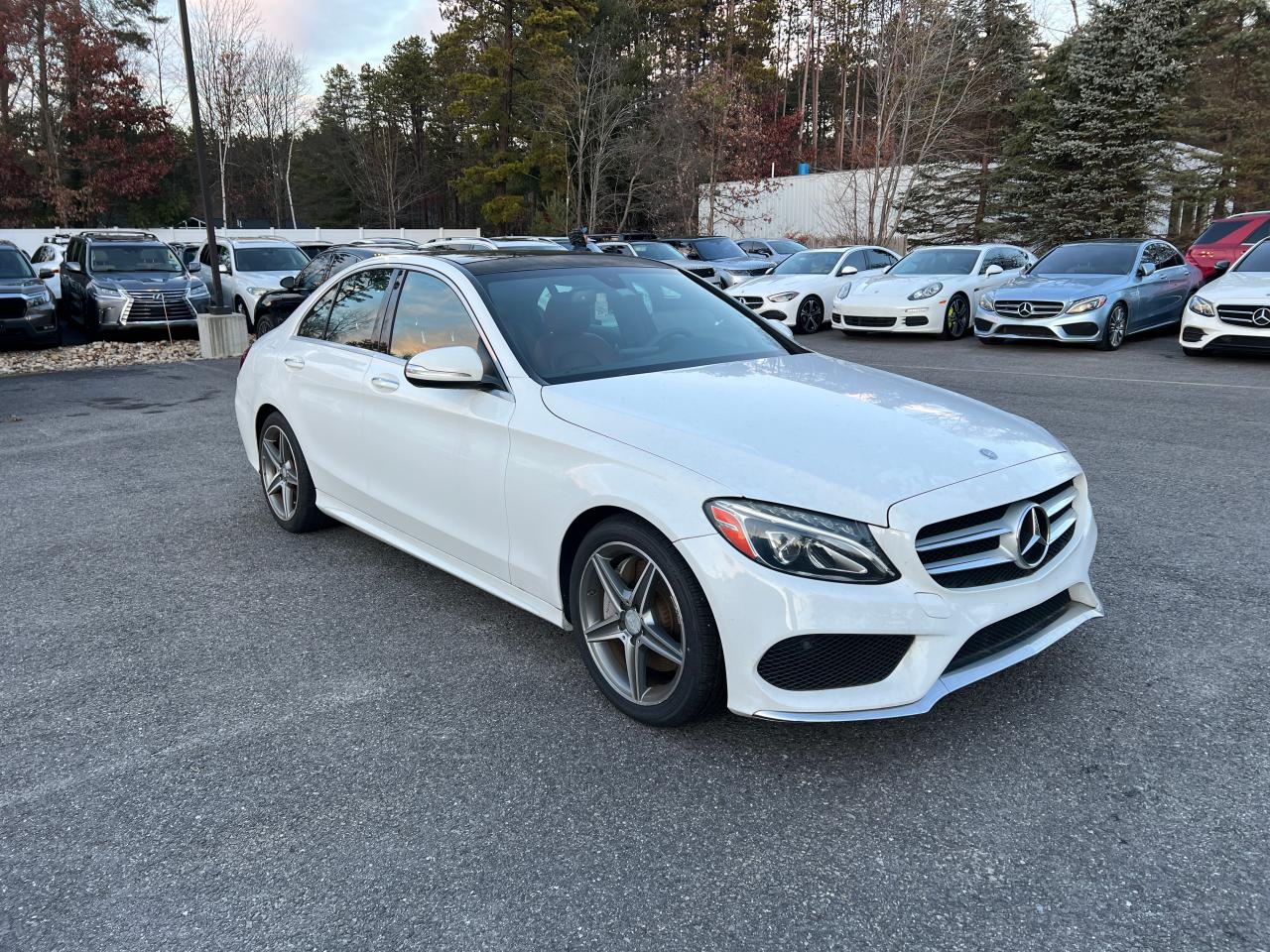 VIN 55SWF4JB6FU069168 2015 MERCEDES-BENZ C-CLASS no.1