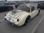 1958 MG A for sale at Copart CHESTER