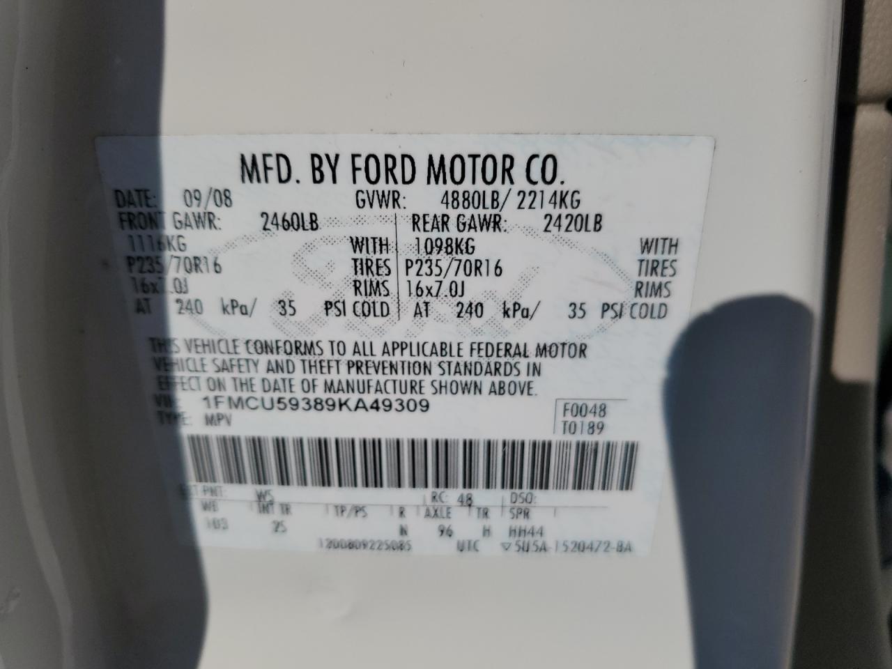 2009 Ford Escape - Image 13