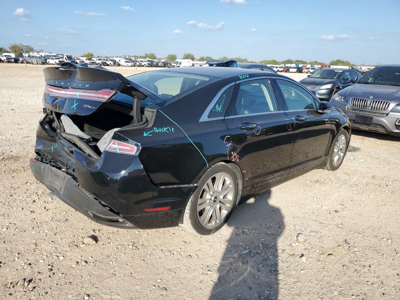 VIN 3LN6L2G95GR627400 2016 LINCOLN MKZ no.3