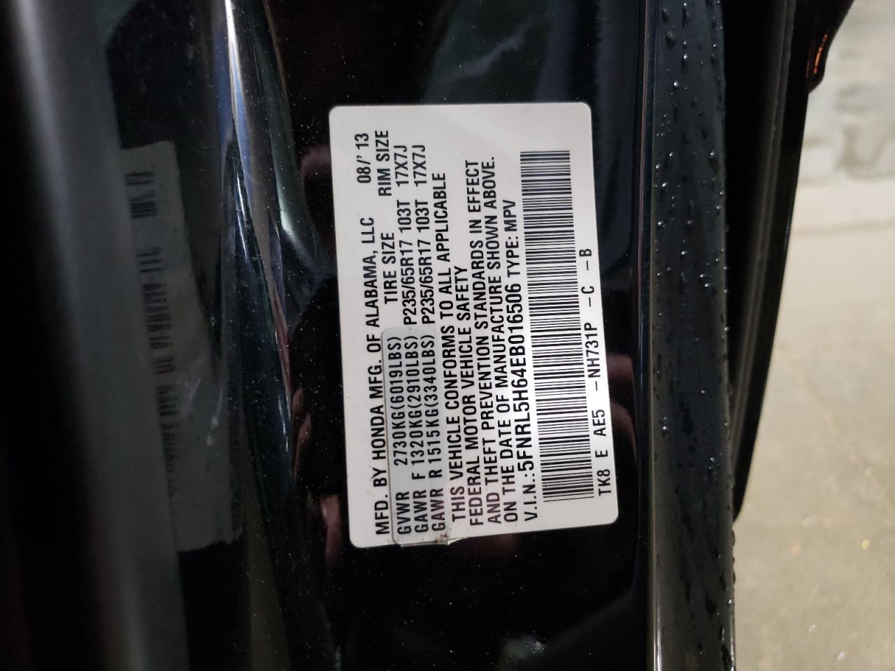 2014 Honda Odyssey - Image 12