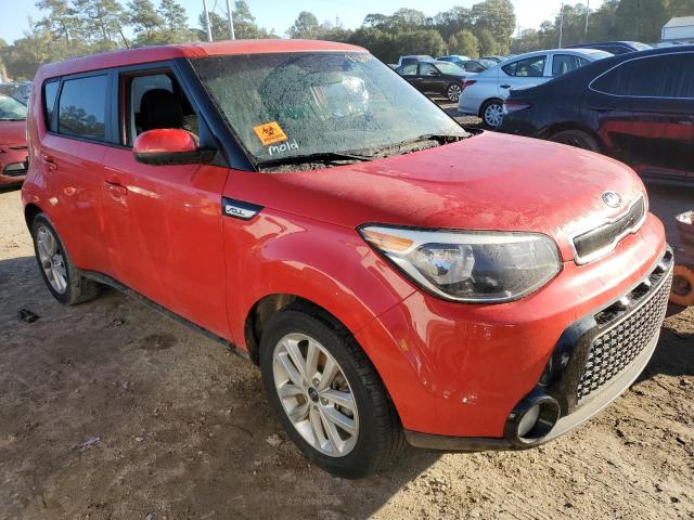  KIA SOUL 2016 Czerwony