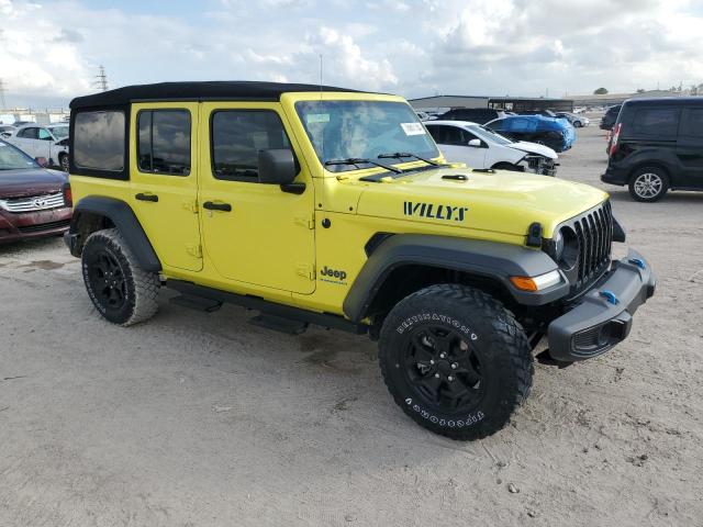  JEEP WRANGLER 2023 Жовтий