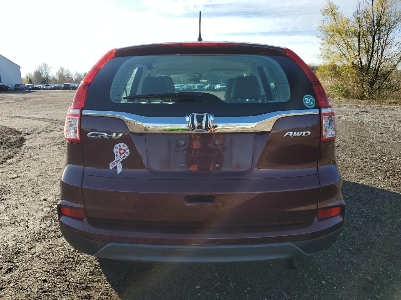 2015 Honda Cr-V Lx VIN: 5J6RM4H34FL129524 Lot: 79851224