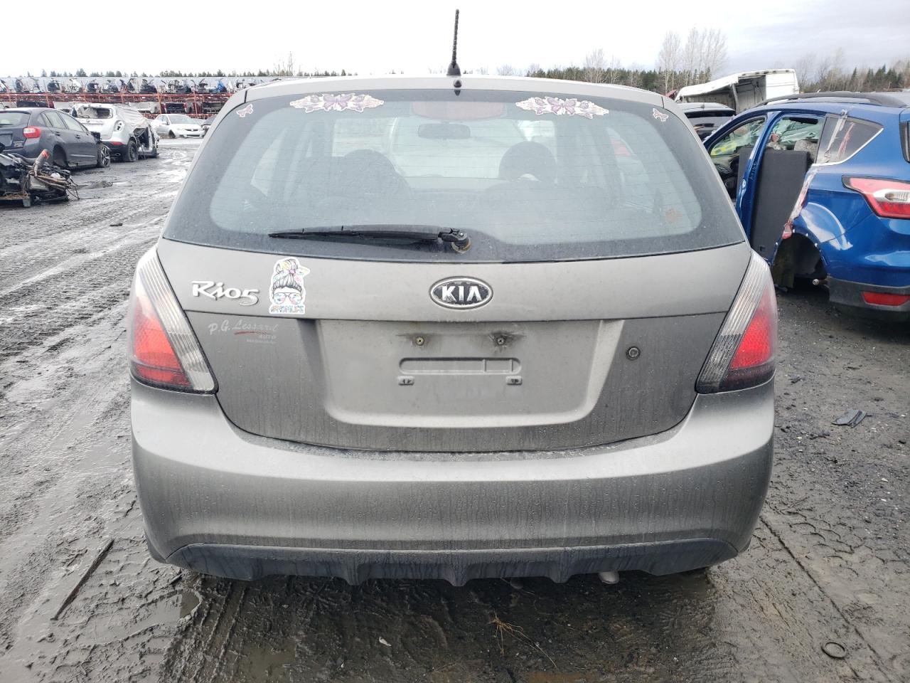 2010 Kia Rio Lx VIN: KNADH5B33A6616253 Lot: 79610824