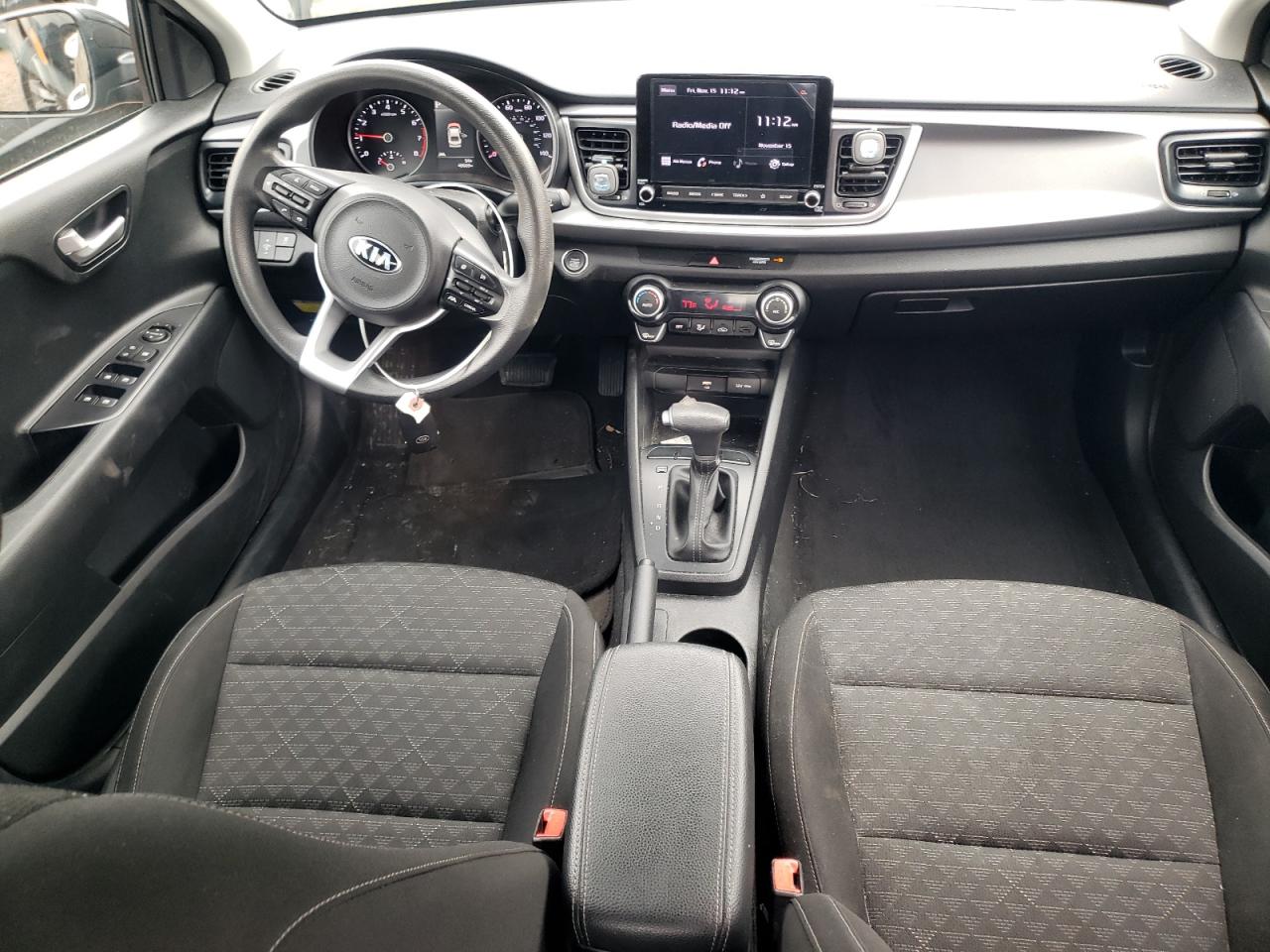 2021 Kia Rio Lx VIN: 3KPA24AD8ME424143 Lot: 80211354