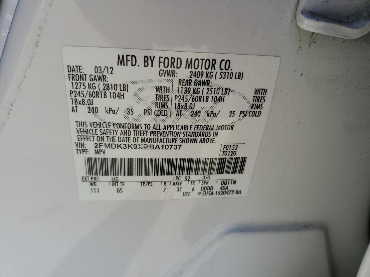 2013 Ford Edge - Image 13