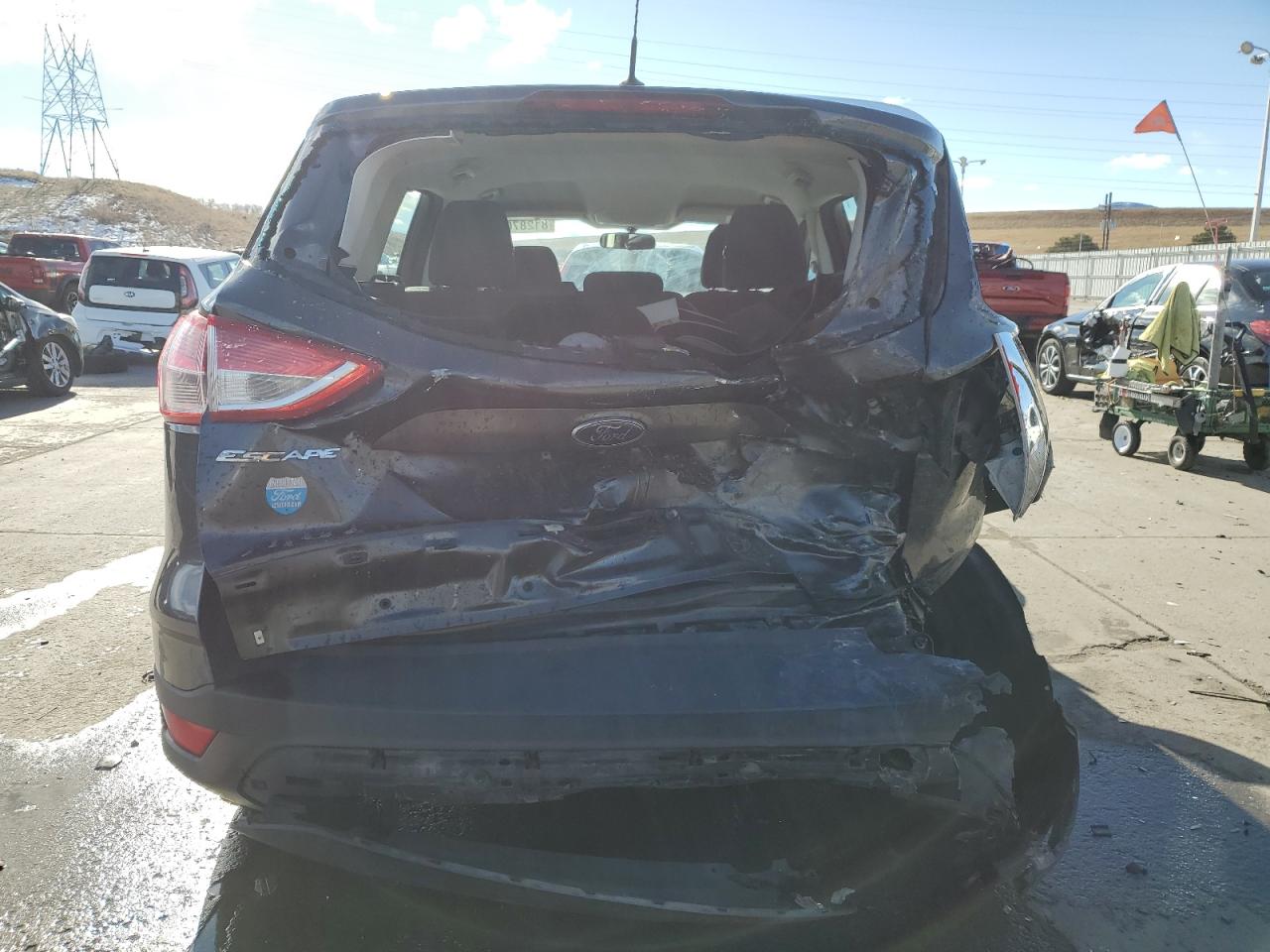 2016 Ford Escape S VIN: 1FMCU0F78GUB23839 Lot: 81287004