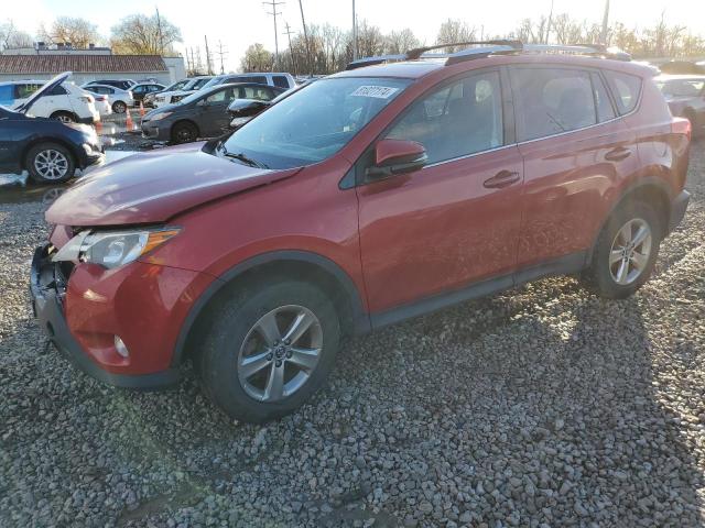  TOYOTA RAV4 2015 Czerwony