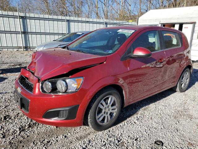 2016 Chevrolet Sonic Lt na sprzedaż w Hurricane, WV - Front End