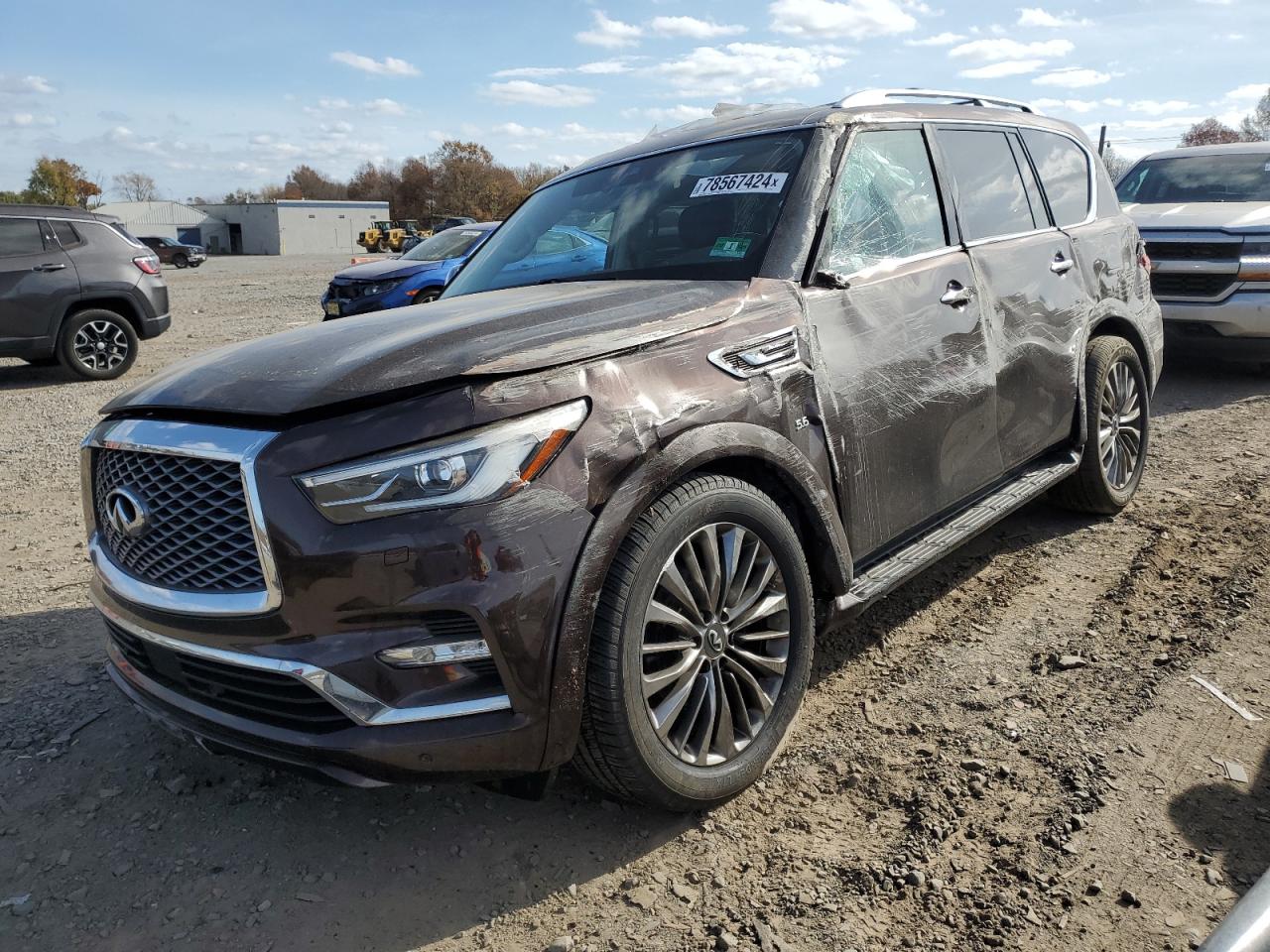 2018 Infiniti Qx80 Base VIN: JN8AZ2NC9J9440597 Lot: 78567424