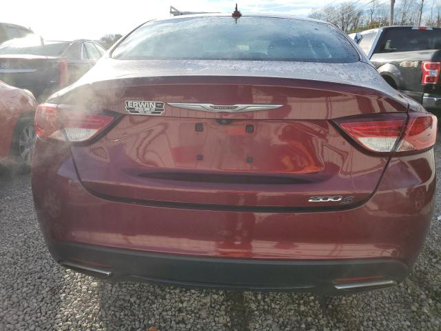  CHRYSLER 200 2015 Burgundy