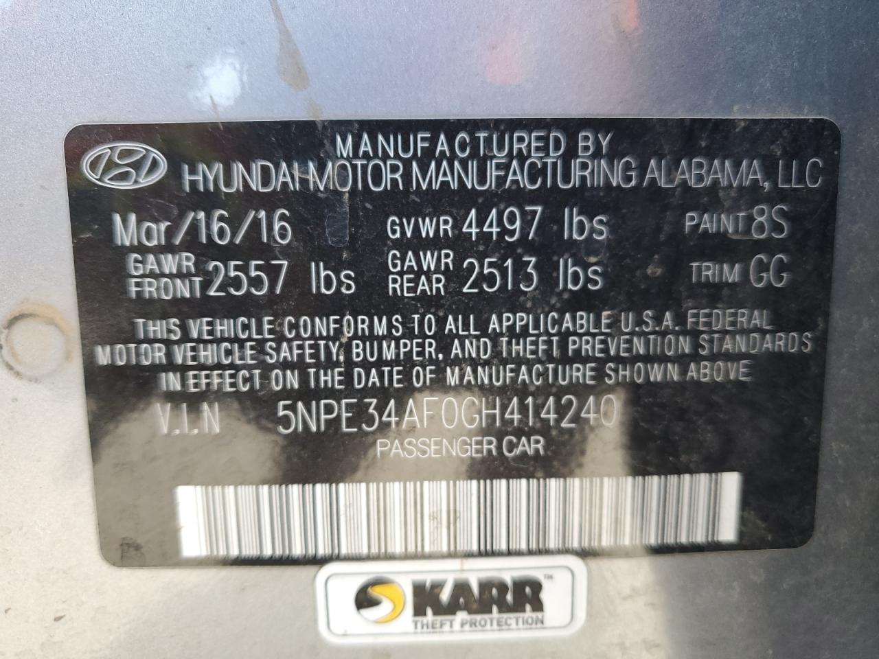 2016 Hyundai Sonata - Image 14
