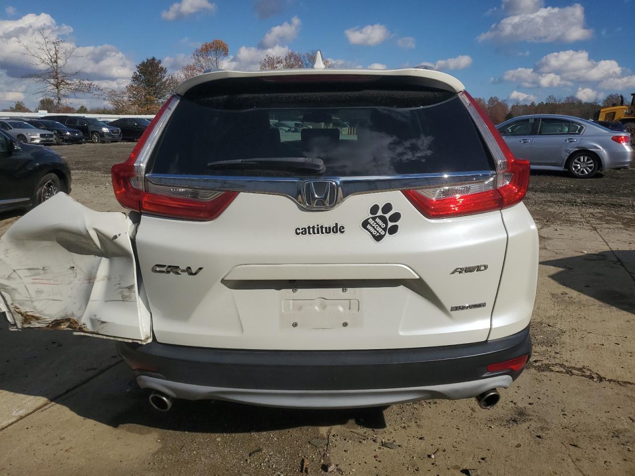 2017 Honda Cr-V Touring VIN: 2HKRW2H93HH684447 Lot: 78919214