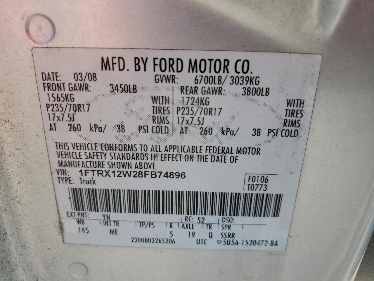 2008 Ford F-150 - Image 12