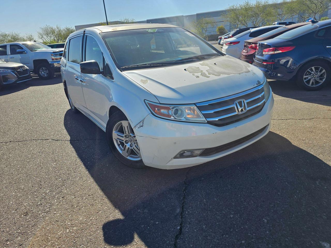 2012 Honda Odyssey Touring VIN: 5FNRL5H93CB010672 Lot: 81025264