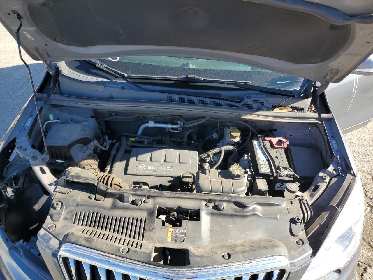 2015 BUICK ENCORE with FRONT END damage, VIN KL4CJBSB2FB170291