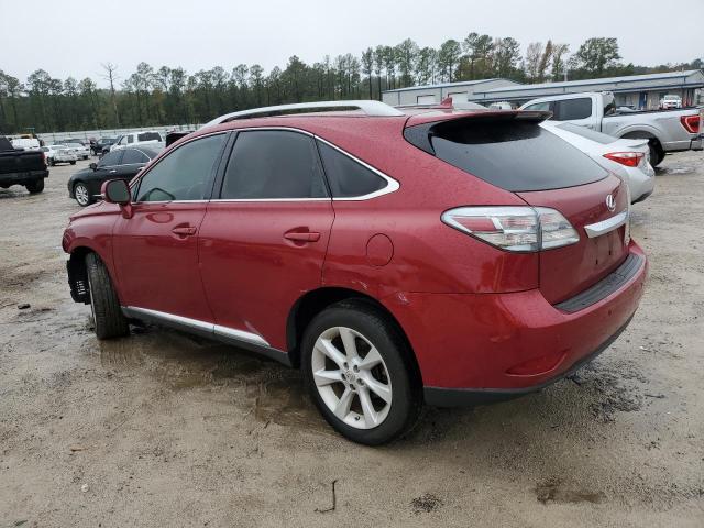 Паркетники LEXUS RX350 2012 Красный