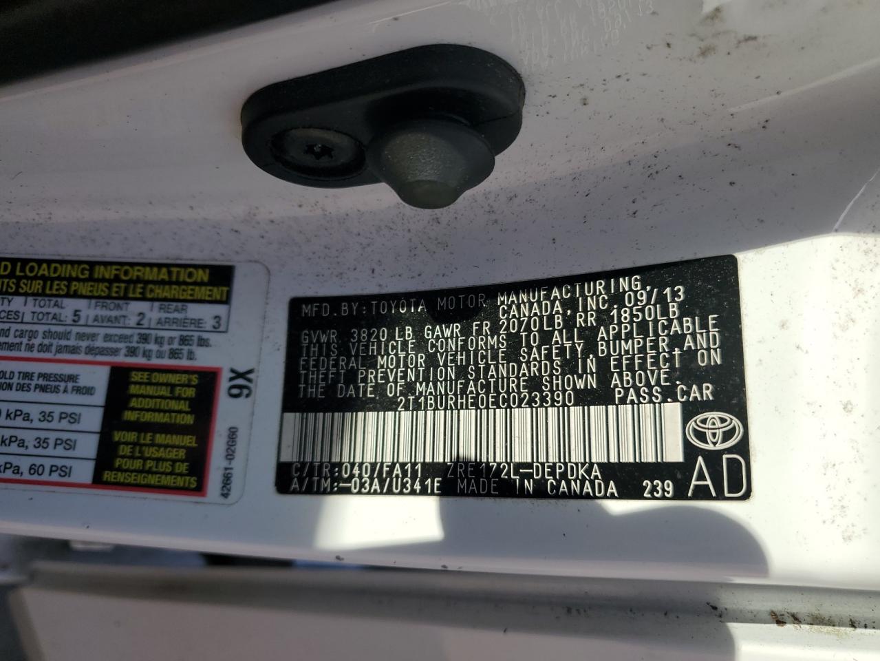 2014 Toyota Corolla - Image 12