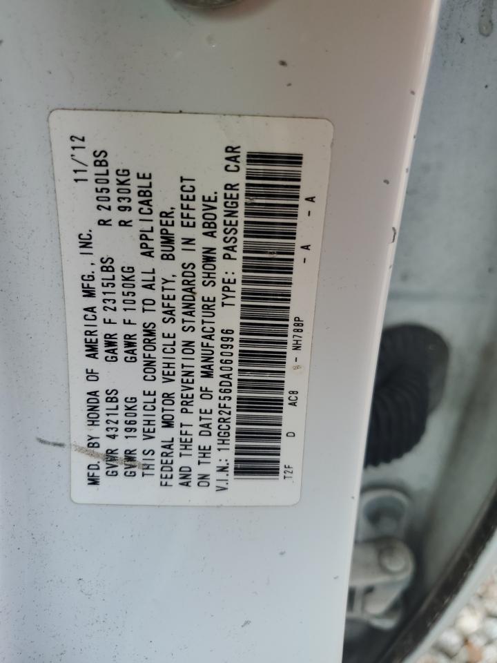 VIN 1HGCR2F56DA060996 2013 HONDA ACCORD no.12