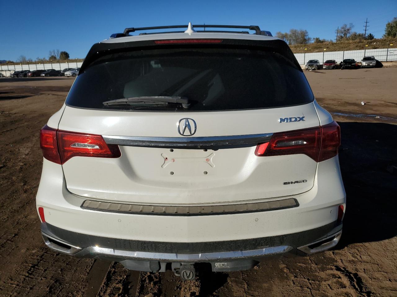 2017 Acura Mdx Advance VIN: 5FRYD4H93HB022684 Lot: 80007284