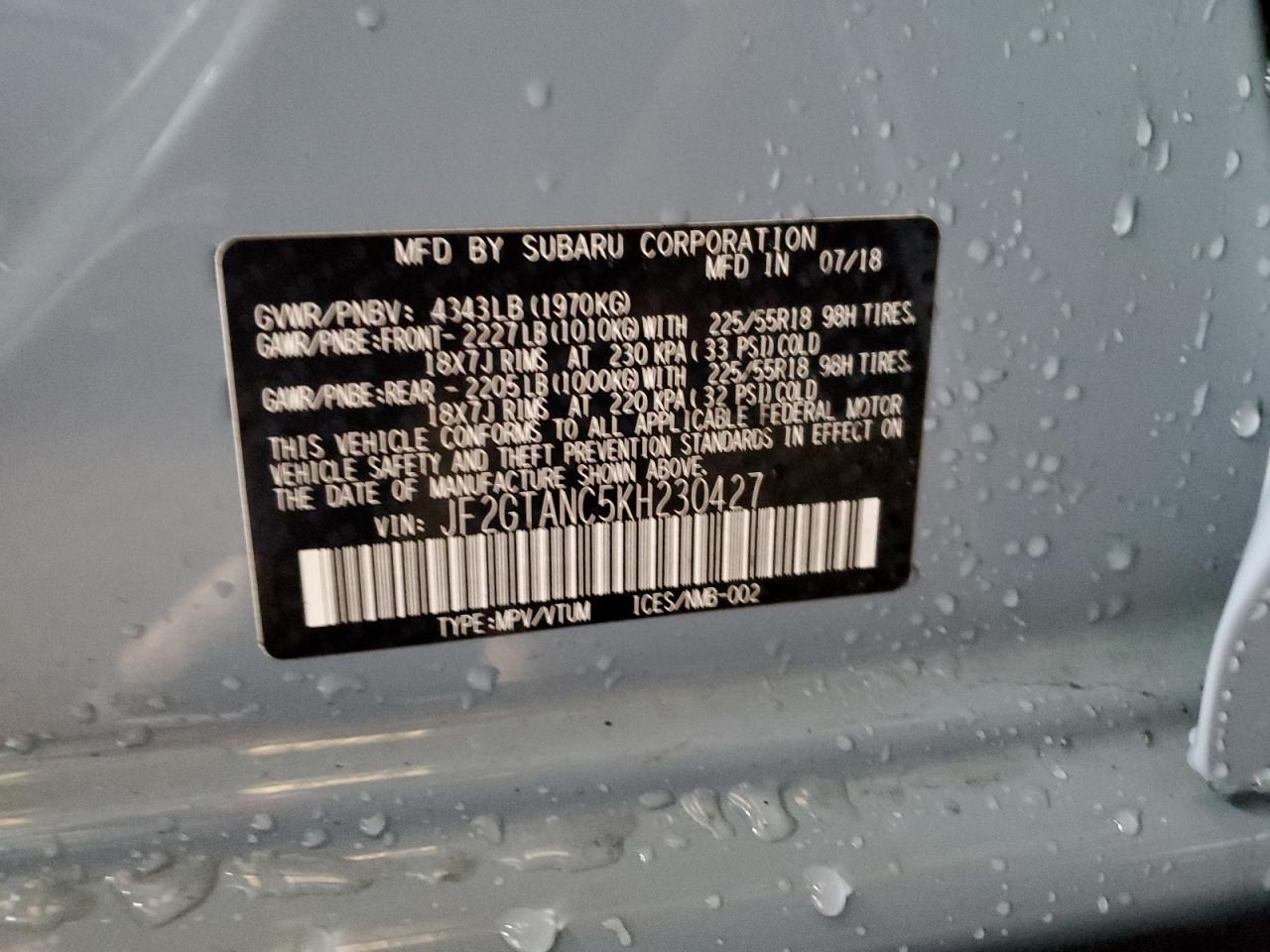 2019 Subaru XV - Image 12