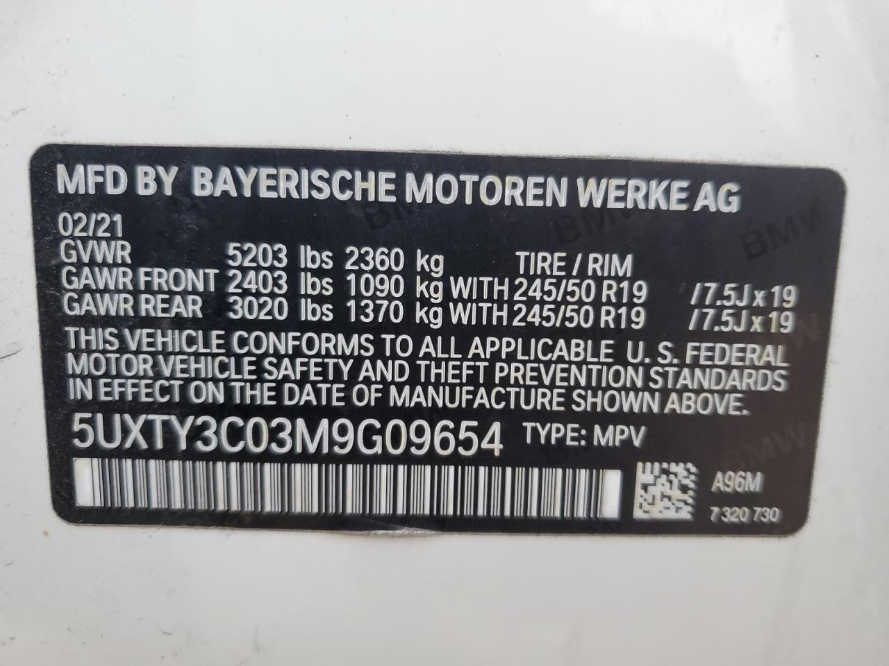 2021 BMW X3 - Image 15