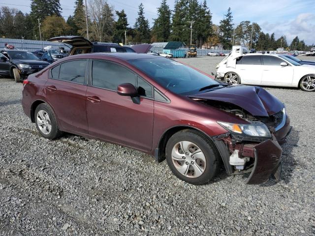  HONDA CIVIC 2013 Maroon