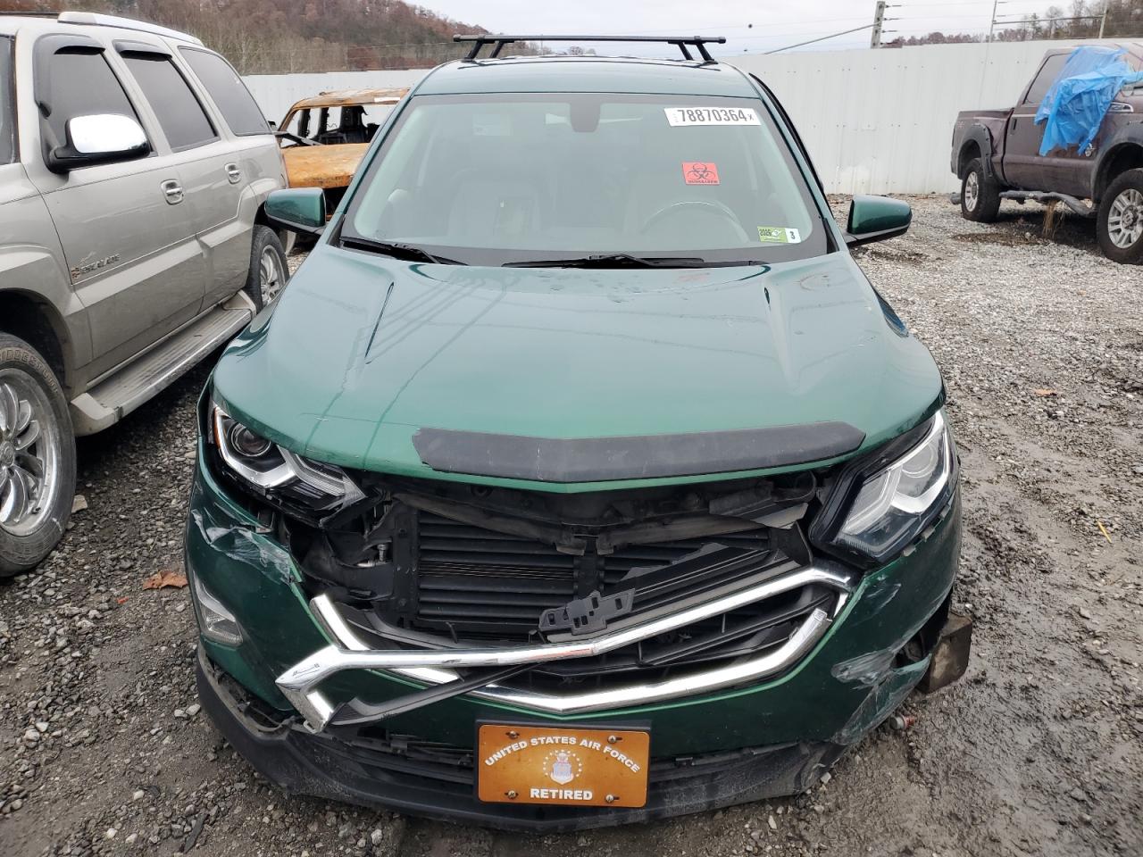 2018 Chevrolet Equinox Lt VIN: 2GNAXSEV9J6298113 Lot: 78870364