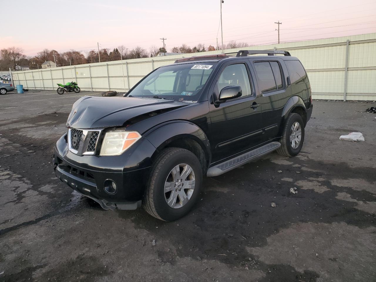 2007 Nissan Pathfinder Le VIN: 5N1AR18W37C617258 Lot: 80171094