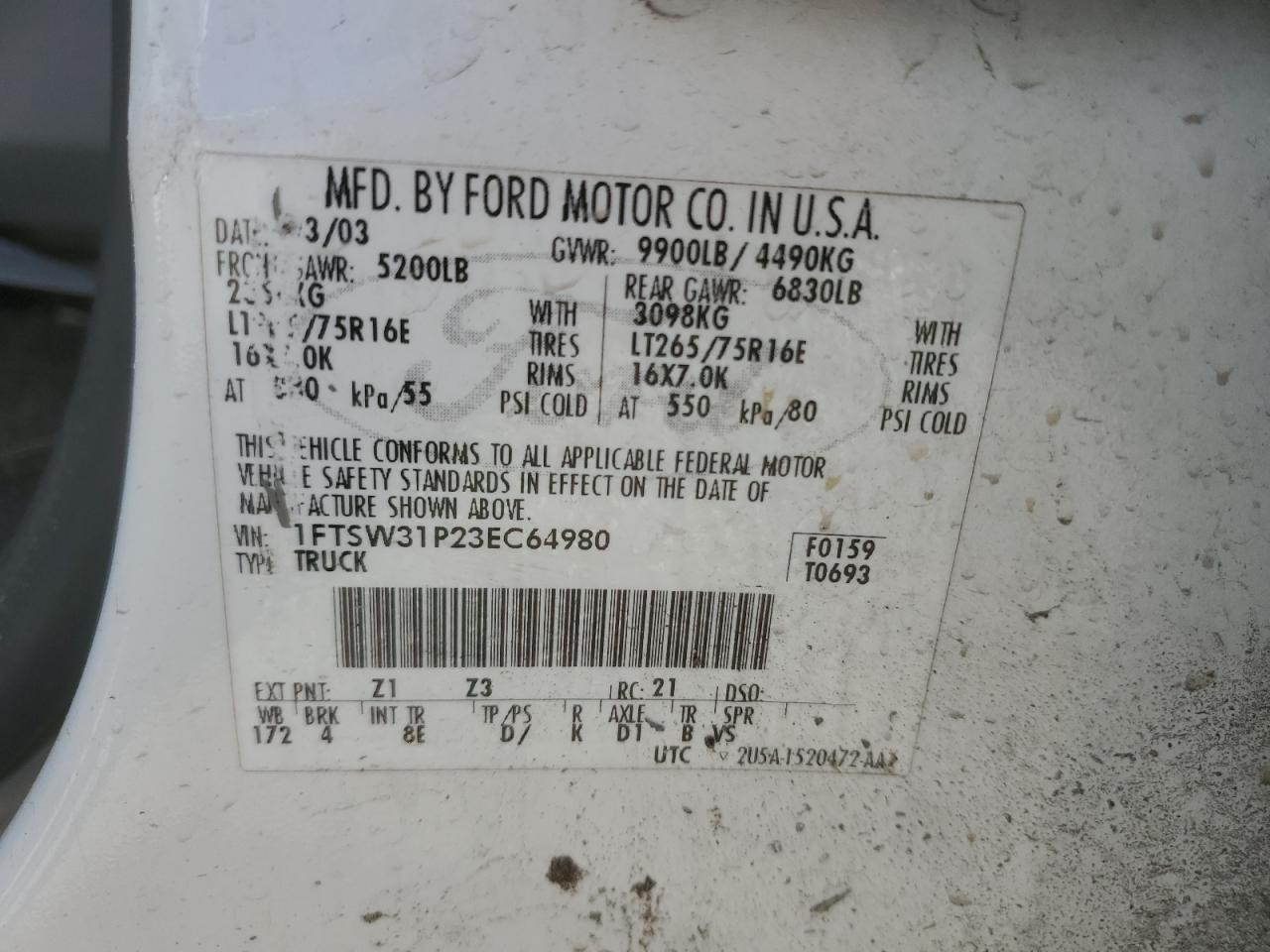 2003 Ford F350 - Image 12