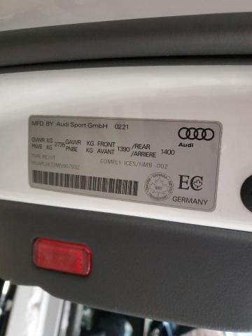 2021 AUDI RS7 