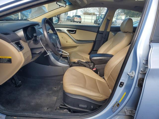  HYUNDAI ELANTRA 2013 Blue